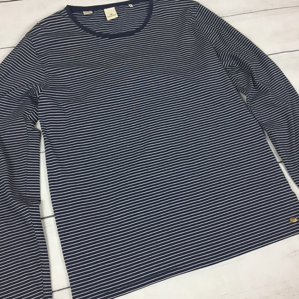Scotch & Soda Men’s Striped Long Sleeve Top - Picture 3 of 6